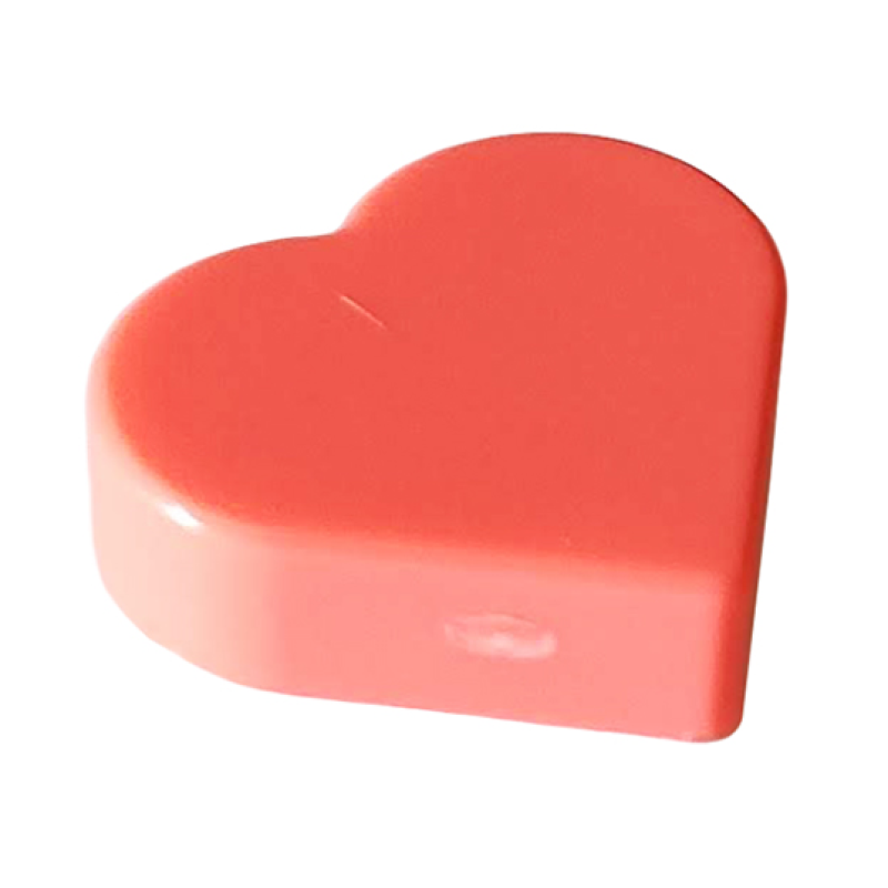 Tegel 1x1 hartvormig Coral